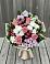 Букет цветов из: Альстромерии, Гвоздики, Розы и Хризантемы в Ахты