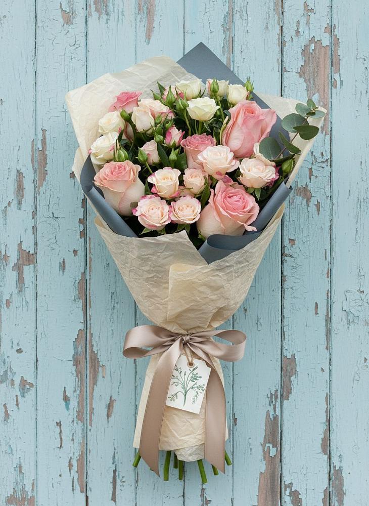 Букет цветов из: Розы в Ахты