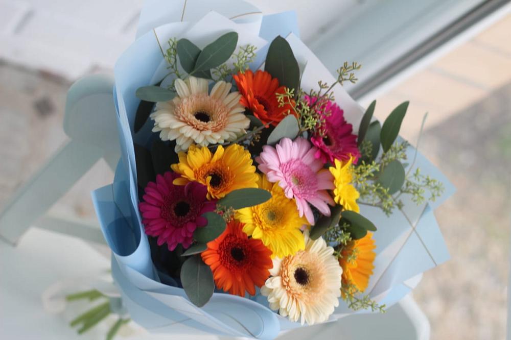 Букет цветов из: Герберы в Ахты