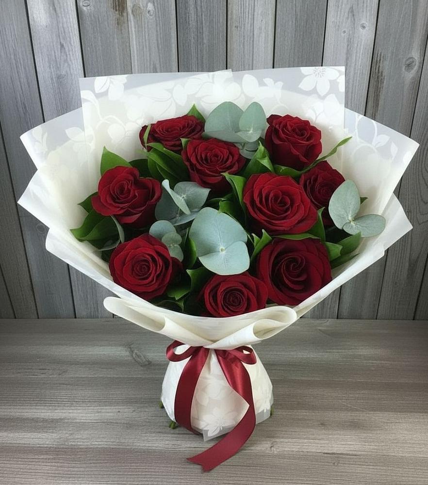 Букет цветов из: Розы в Ахты