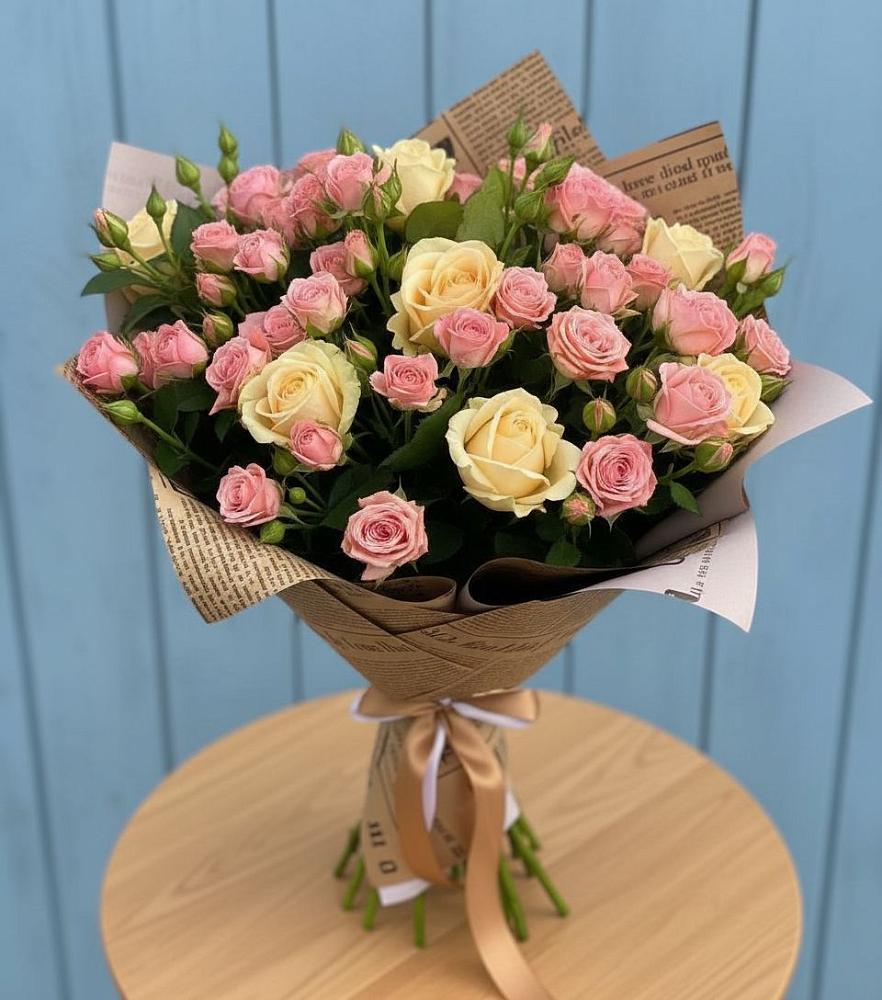 Букет цветов из: Розы в Ахты