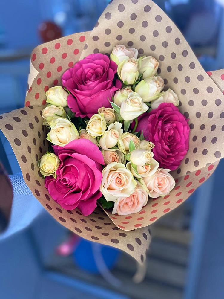 Букет цветов из: Розы в Ахты