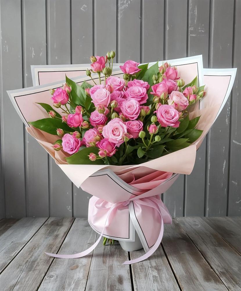 Букет Розовый кустик в Ахты