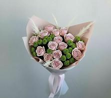 Букет цветов из:  Розы и Хризантемы в Ахты