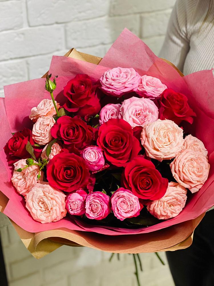 Букет цветов из: Розы в Ахты