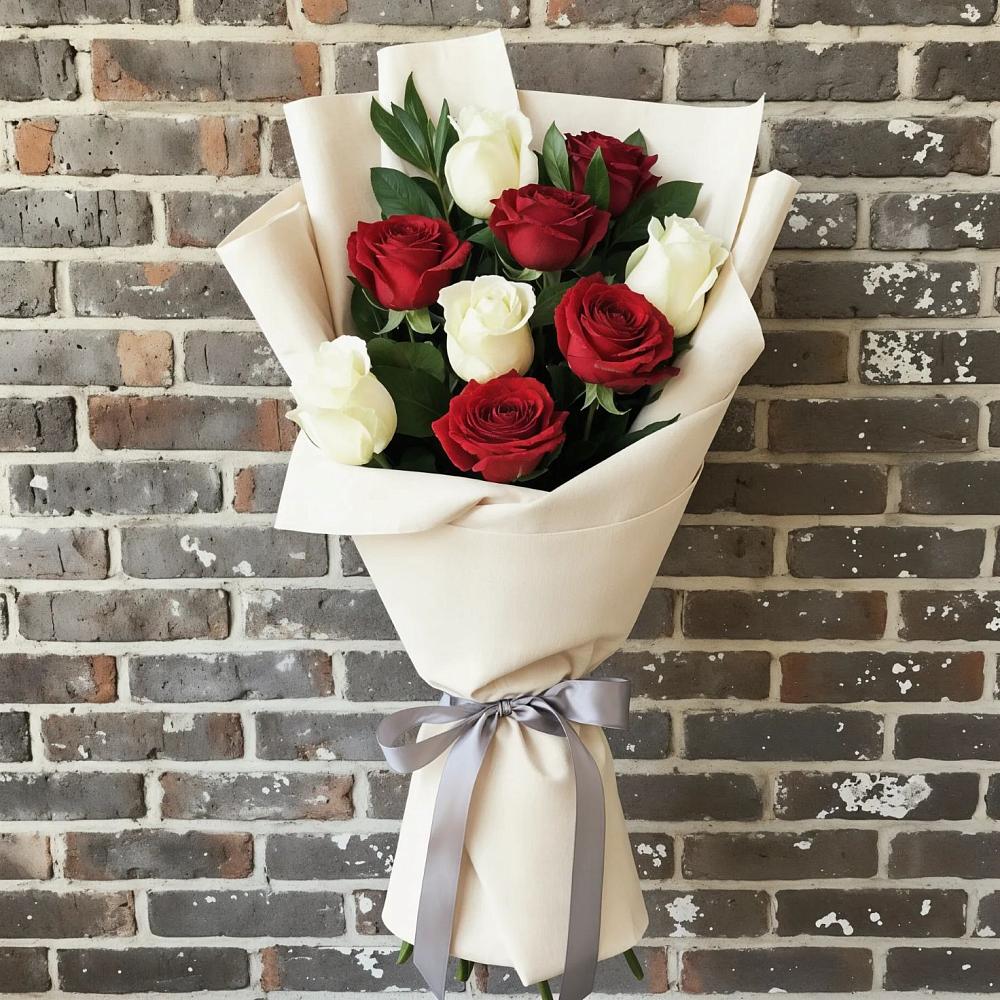 Букет цветов из: Розы в Ахты