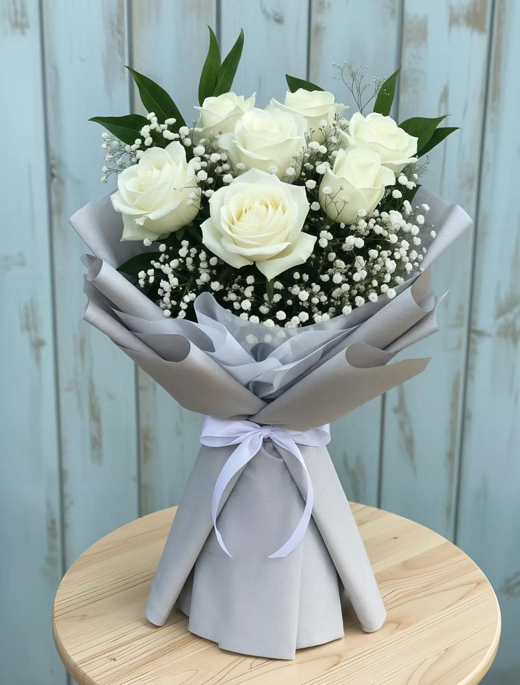 Букет цветов из: Розы в Ахты