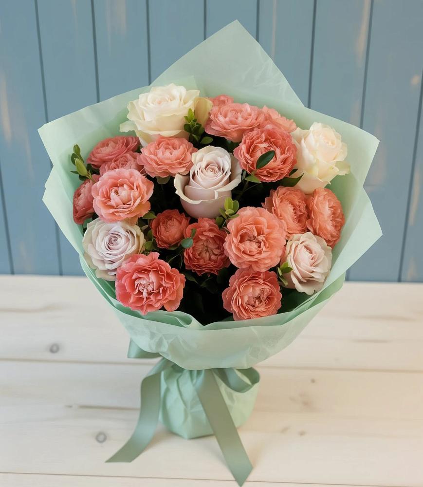 Букет цветов из: Розы в Ахты