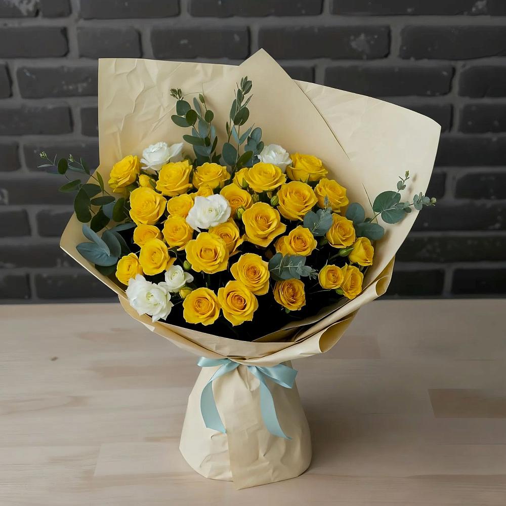 Букет цветов из: Розы в Ахты