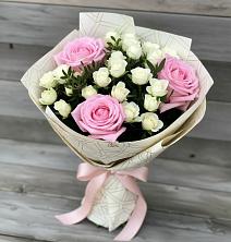 Букет цветов из:  Розы в Ахты