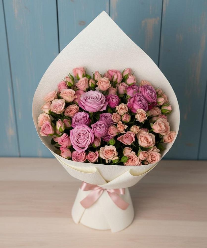 Букет цветов из: Розы в Ахты