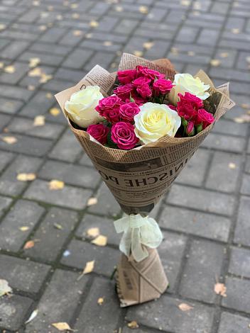 Букет цветов из: Розы в Ахты