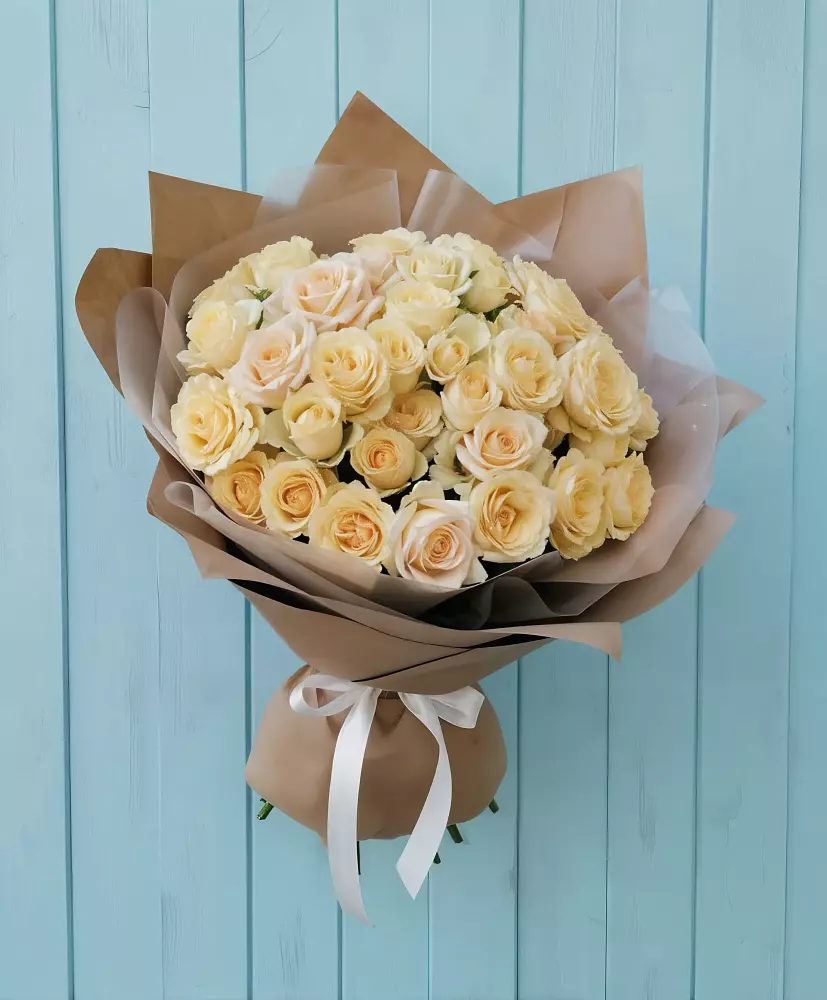 Букет Кремовое облако в Ахты