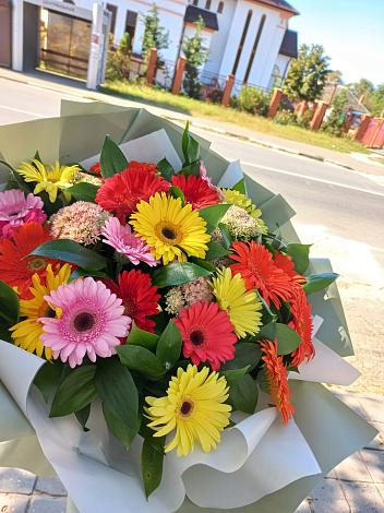 Букет цветов из: Герберы в Ахты