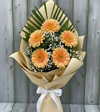 Букет цветов из:  Герберы в Ахты