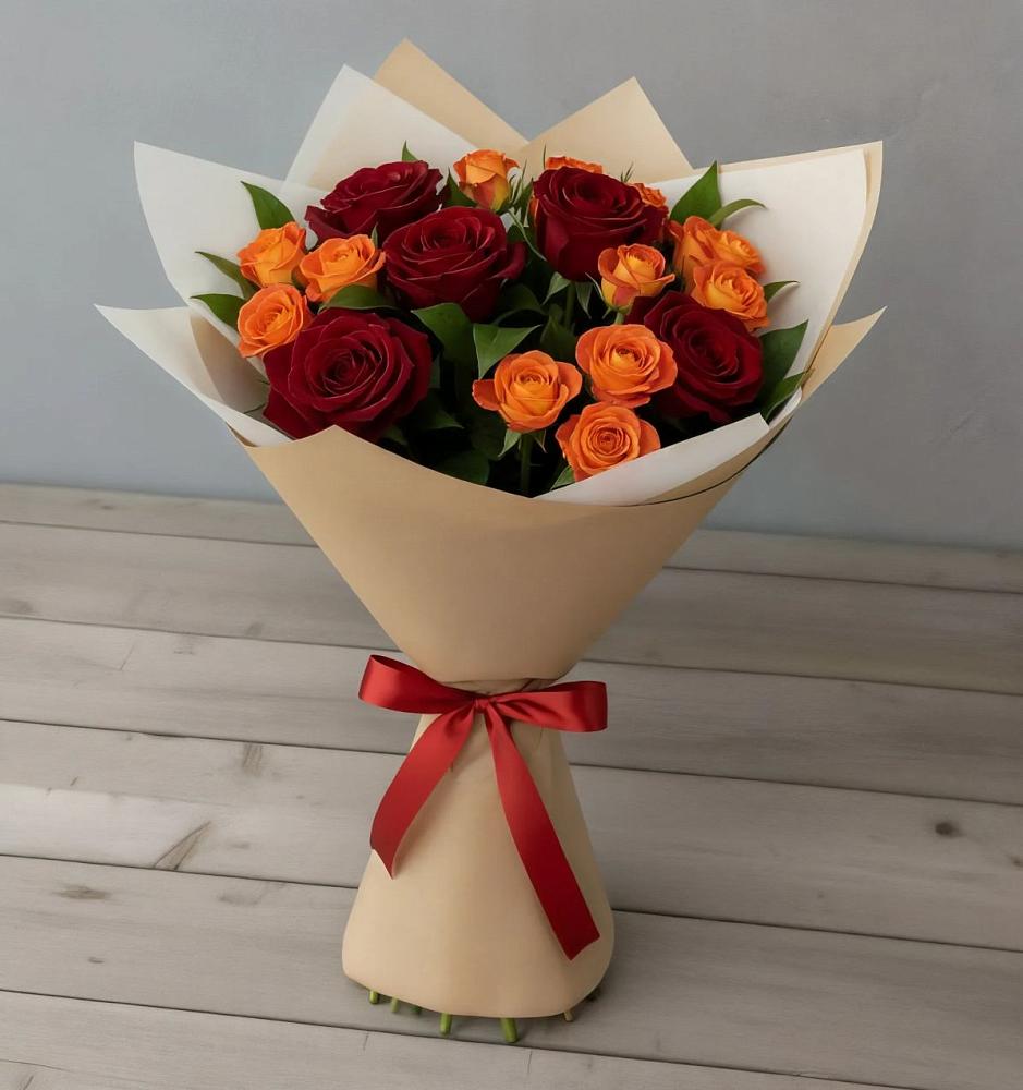 Букет Любовь и восторг в Ахты